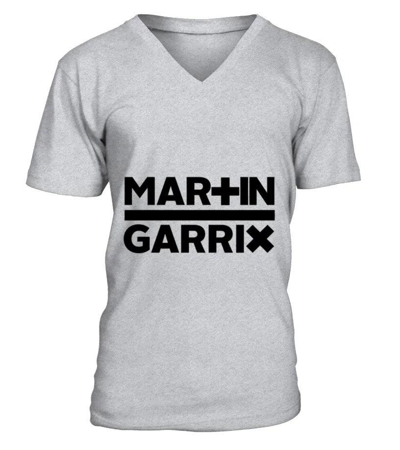 MARTIN GARRIX BLACK TSHIRT TSHIRT CAMISETA CUELLO EN V UNISEX