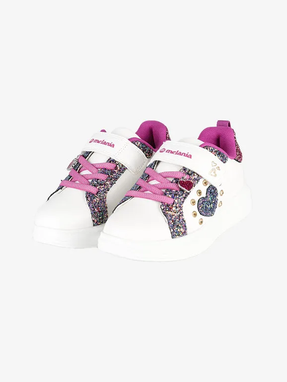 Melania Zapatillas de niña con correa.