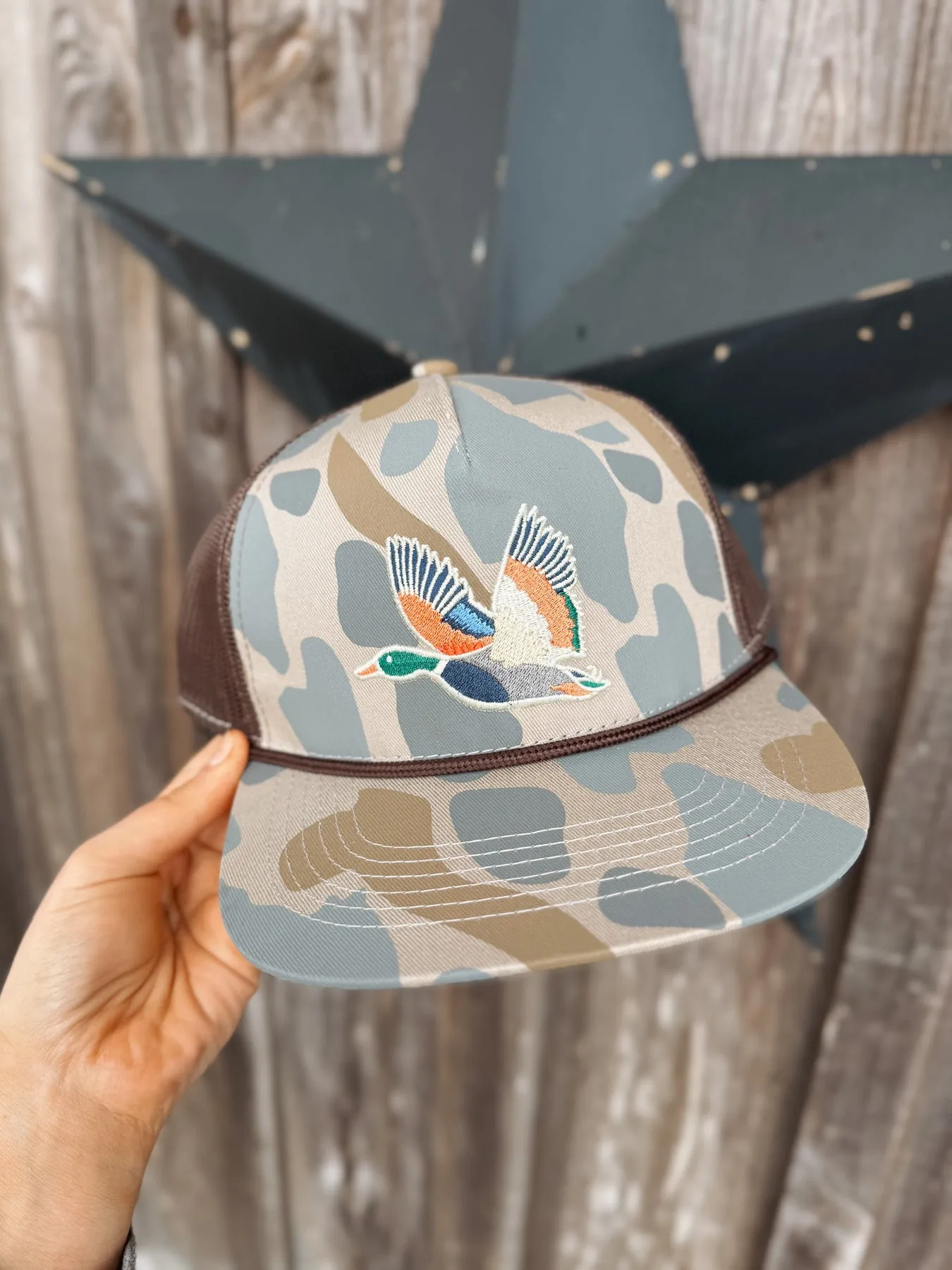MEN'S BURLEBO RETRO CAMO DUCK CAP