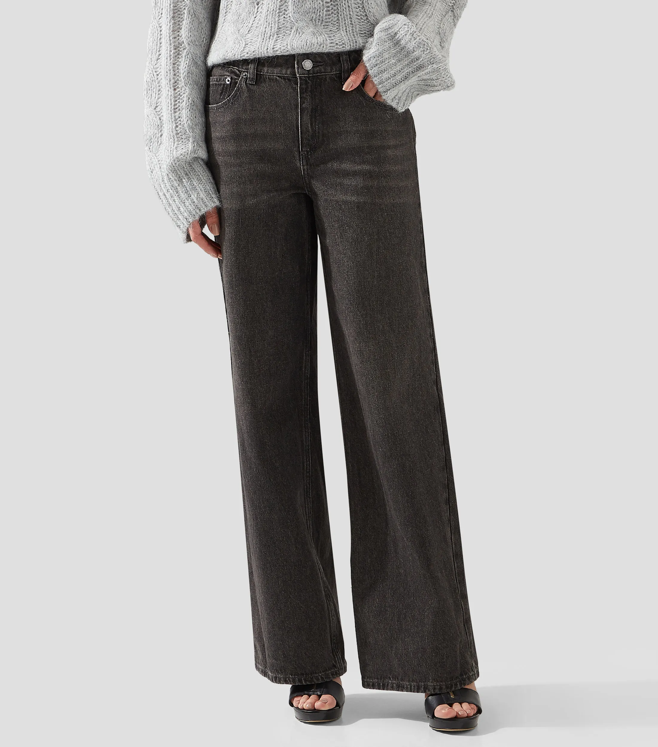 Michael By Michael Kors Jeans Wideleg Mujer