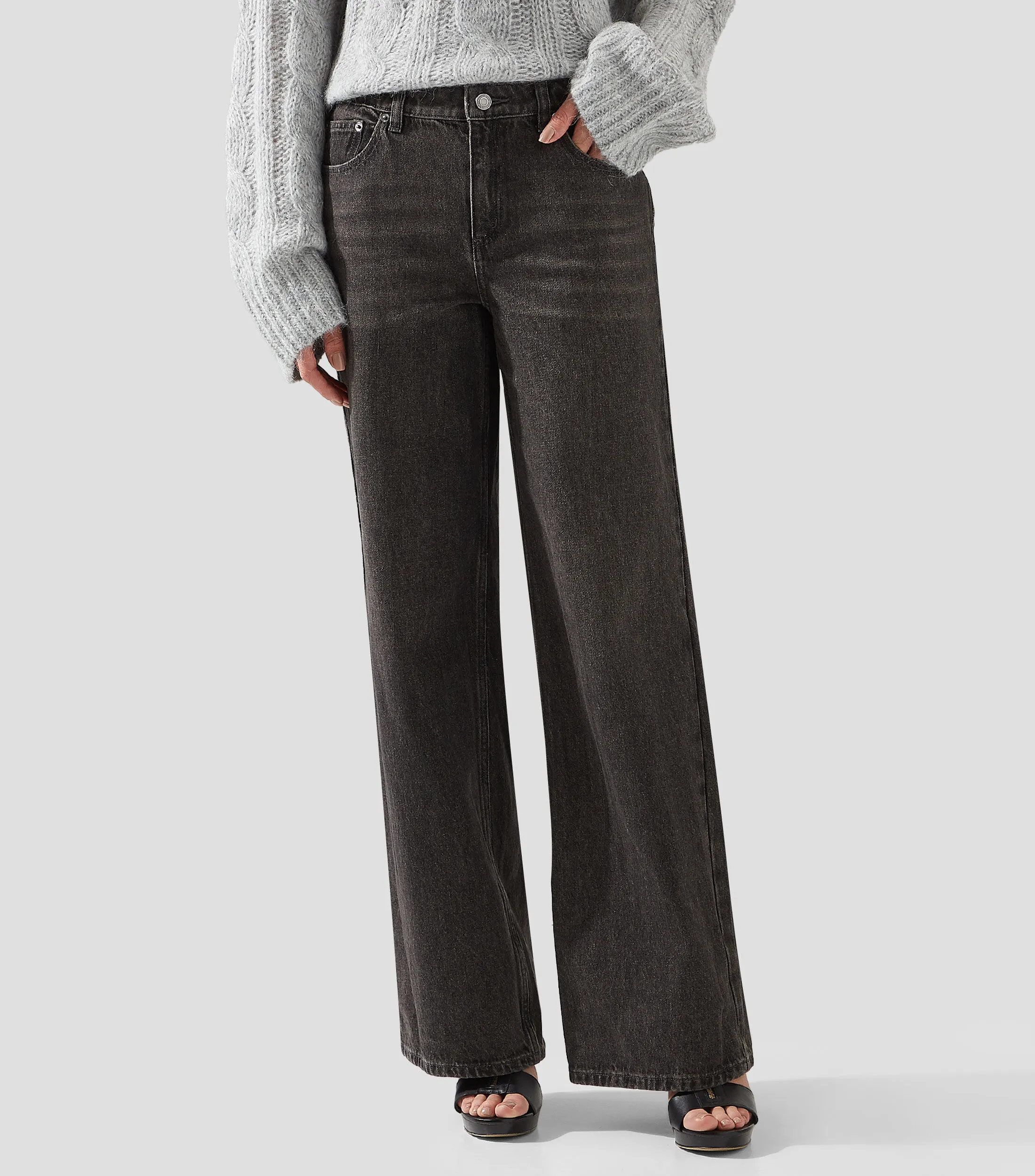 Michael By Michael Kors Jeans Wideleg Mujer