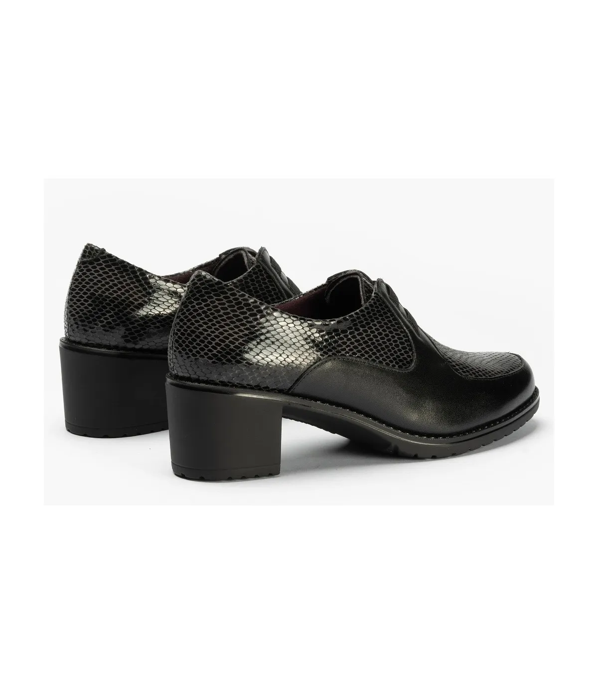 Mocasín de confort con tacón