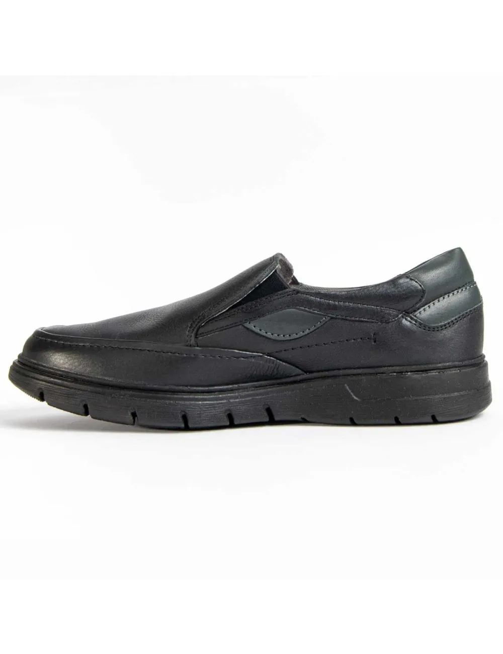 Mocasín De Piel Para Hombre.  Purapiel  Confore2  98978