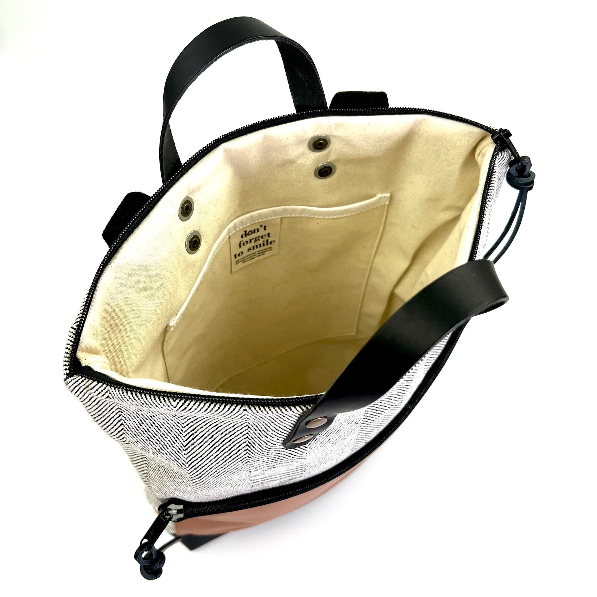 Mochila book holder loneta