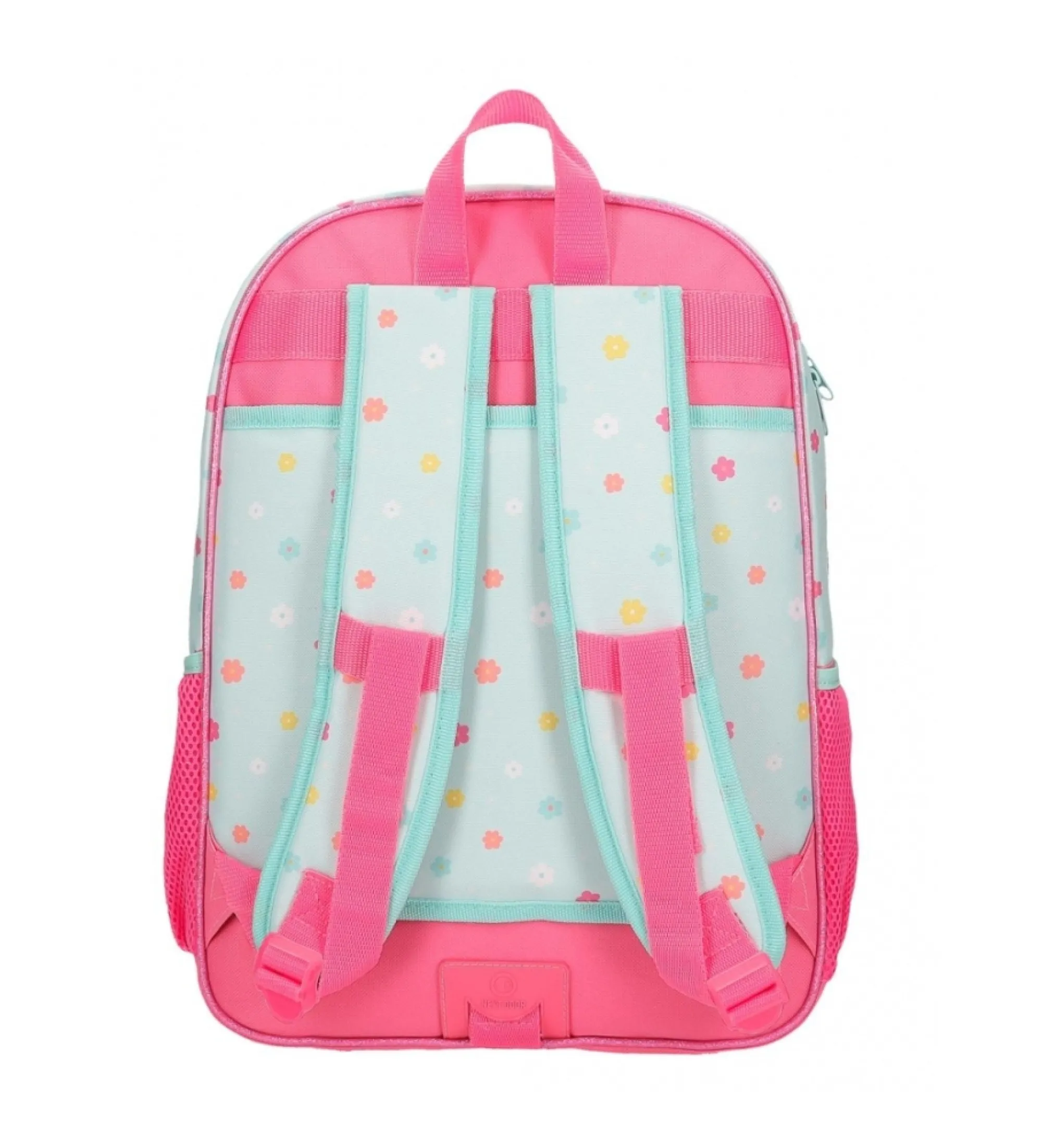 Mochila Minnie Imagine 40 cm adaptable a carro rosa