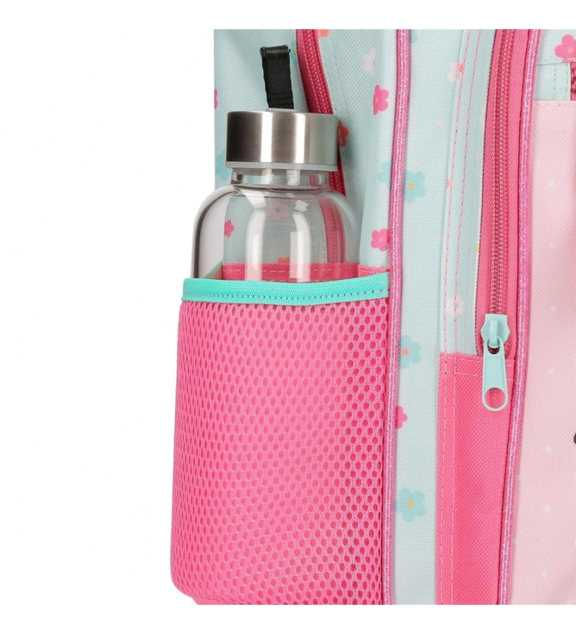 Mochila Minnie Imagine 40 cm adaptable a carro rosa