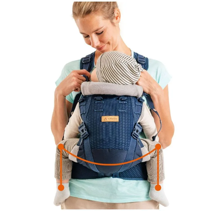 Mochila porta bebé Vaude Mochila porta bebé Amare (Azul marino)