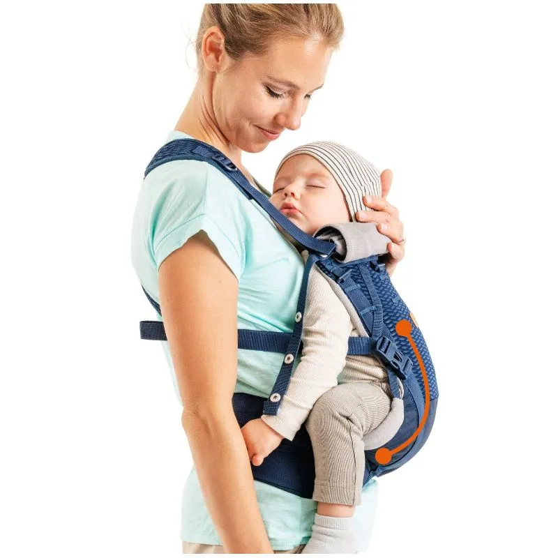 Mochila porta bebé Vaude Mochila porta bebé Amare (Azul marino)