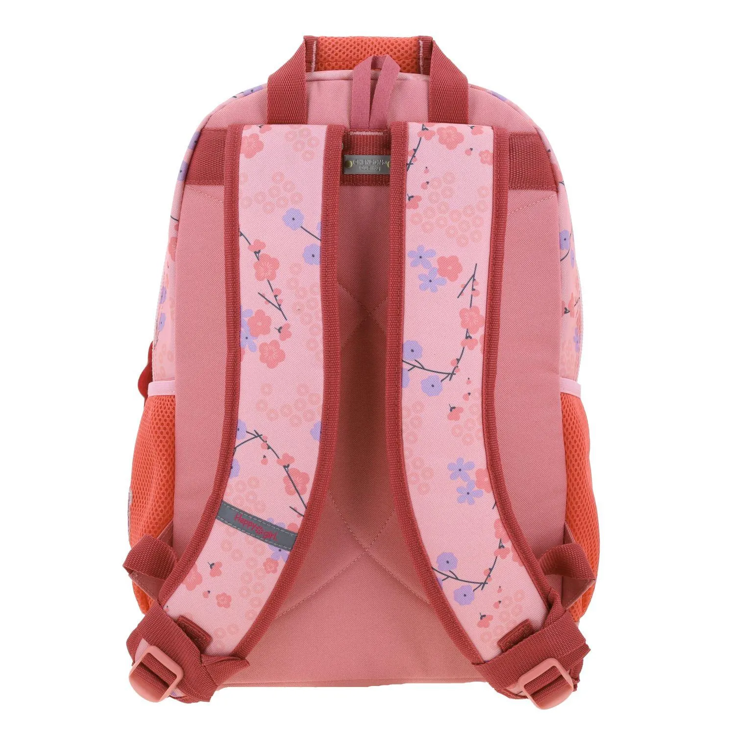 Mochila Rosa Con Porta Tablet Para Nia Happy Girl By Chenson Saku