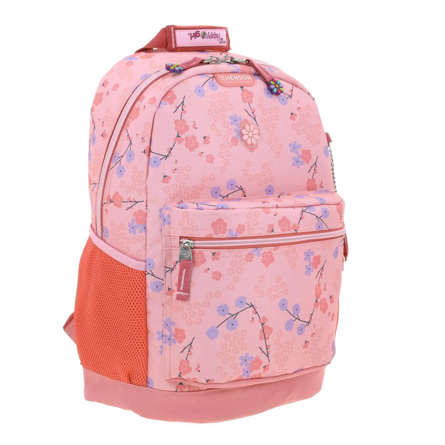 Mochila Rosa Con Porta Tablet Para Nia Happy Girl By Chenson Saku