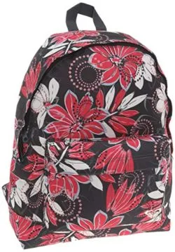 Mochila Roxy Basic Girl wanna maker ref. WPWBA331 Flores rosa morada