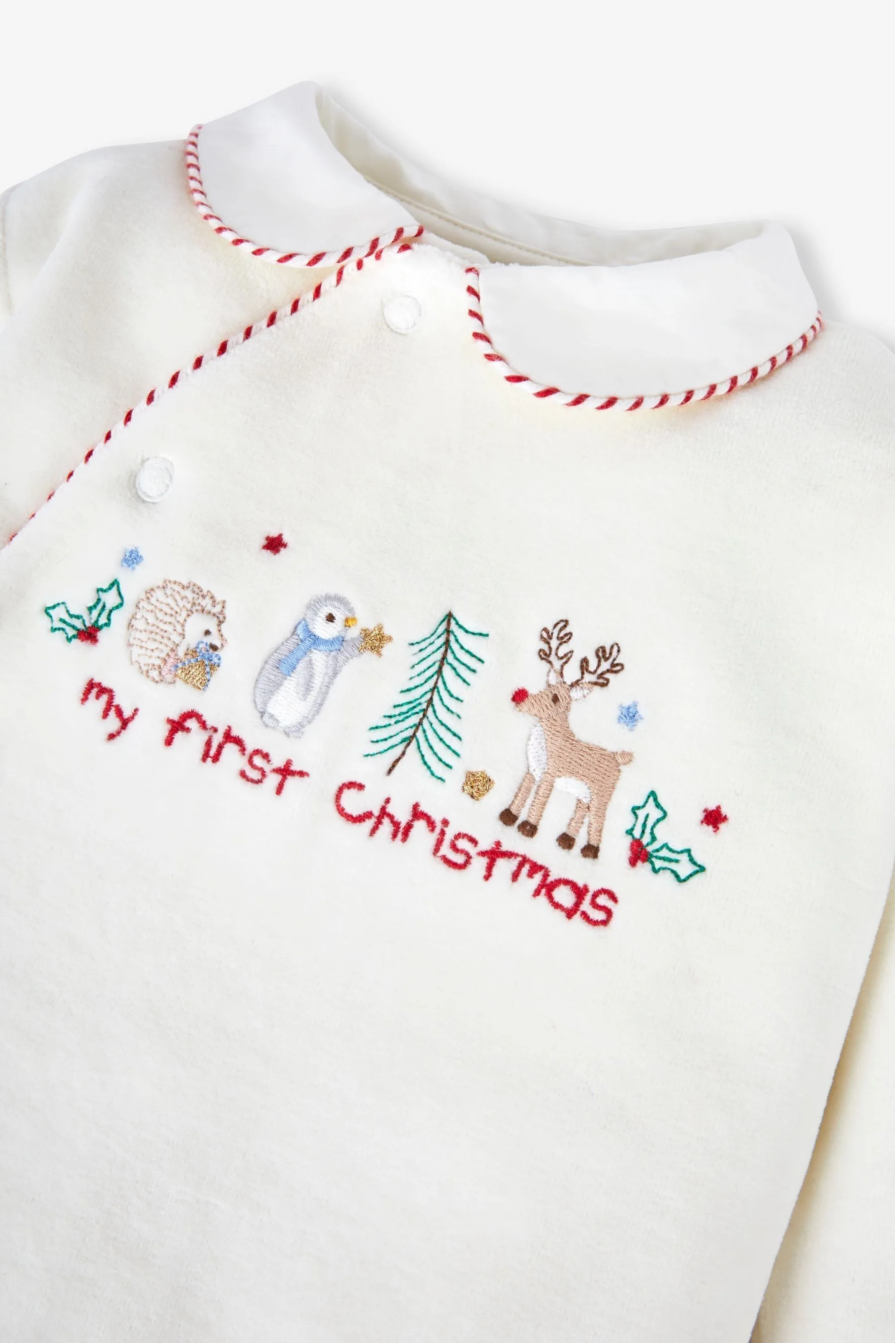 Mono con aplicaciones 'My First Christmas' de JoJo Maman Bébé