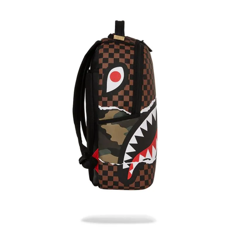 Morral Portatil Para Hombre Tear It Up Check Camo Sprayground