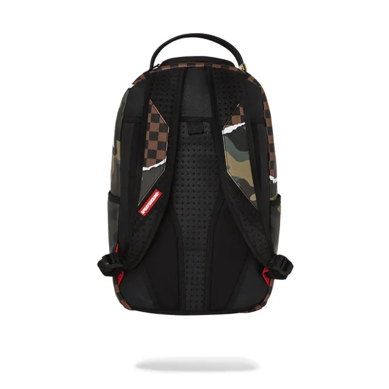 Morral Portatil Para Hombre Tear It Up Check Camo Sprayground