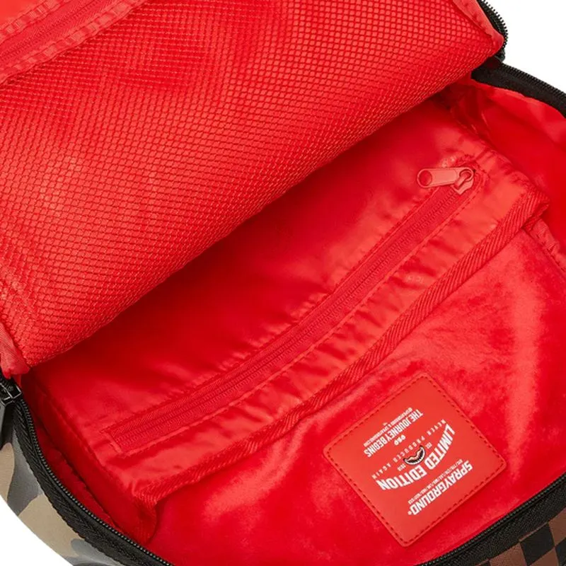 Morral Portatil Para Hombre Tear It Up Check Camo Sprayground