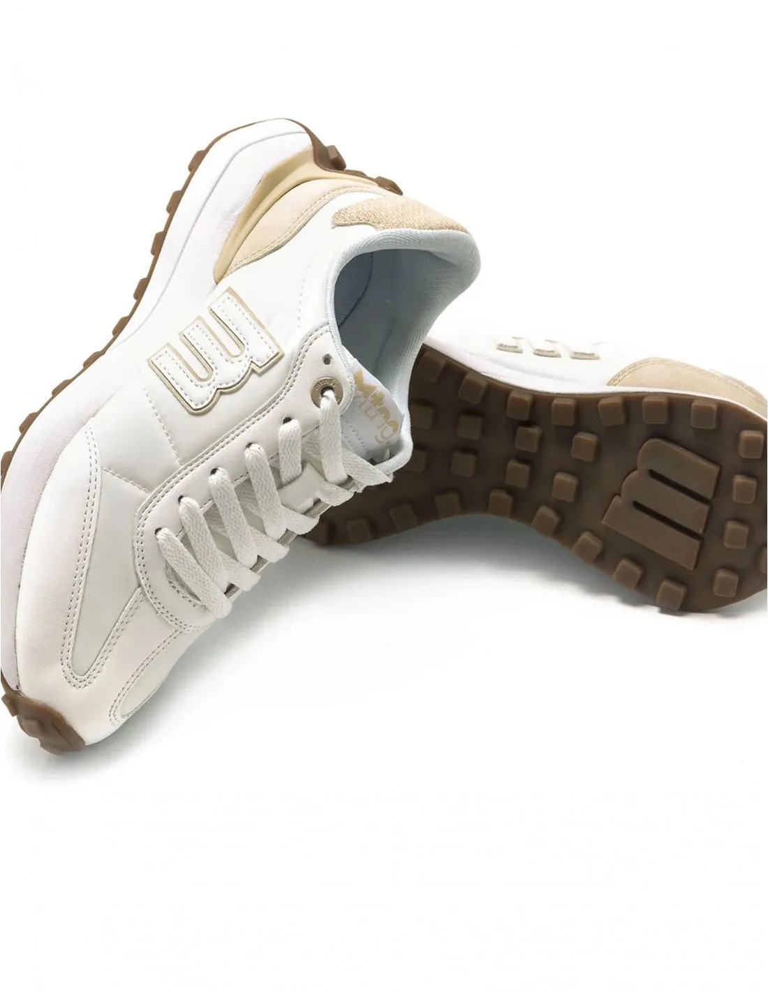 MUSTANG Zapatillas Blancas Suela Dentada