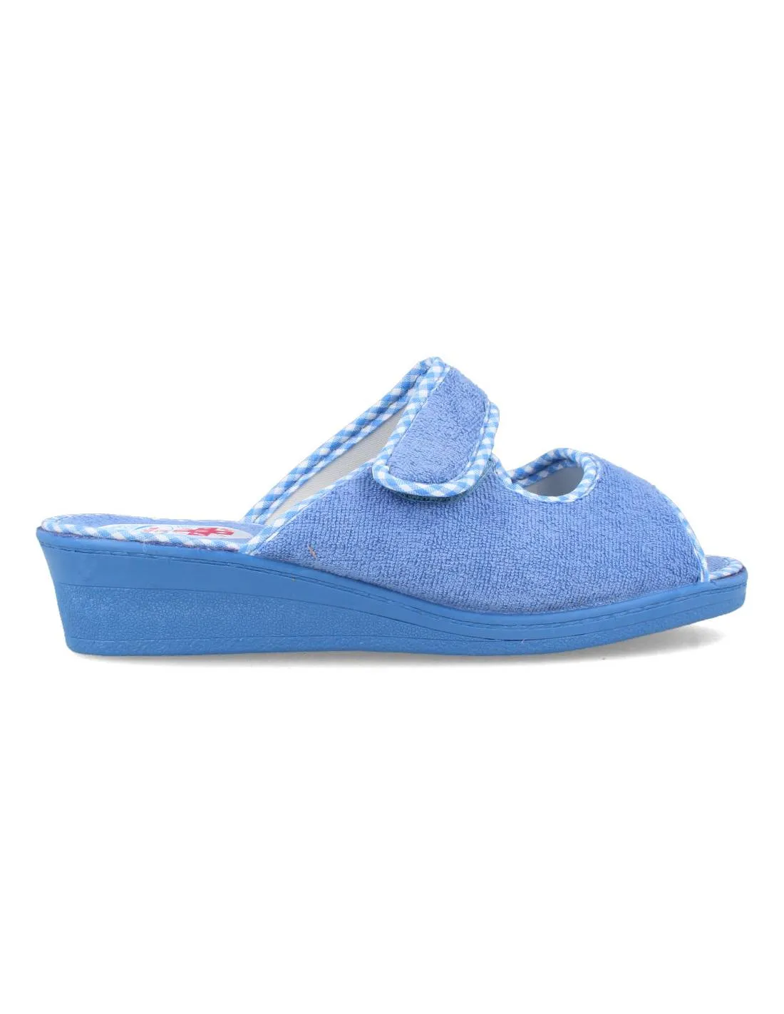 NATALIA  ZAPATILLA CASA MUJER TIRAS VELCRO AGUAMAR 301