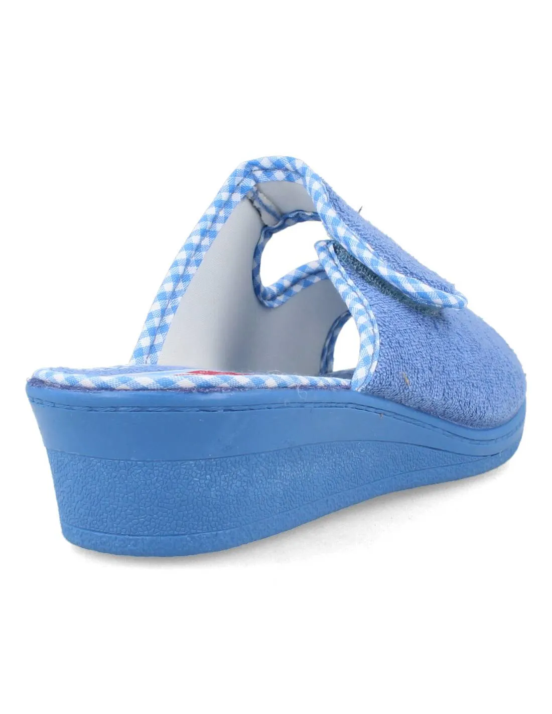 NATALIA  ZAPATILLA CASA MUJER TIRAS VELCRO AGUAMAR 301
