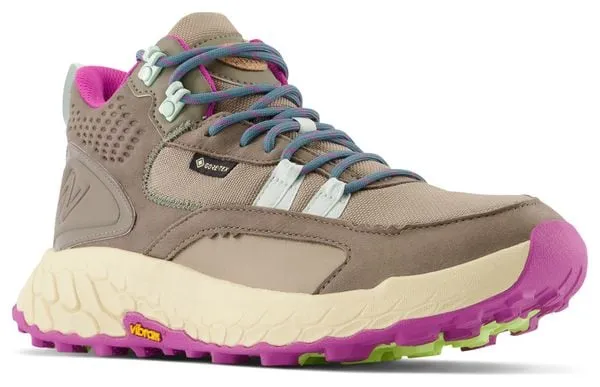 New Balance New Balance Fresh Foam X Hierro Mid v1 GTX Zapatillas Senderismo Mujer Marrón Violeta