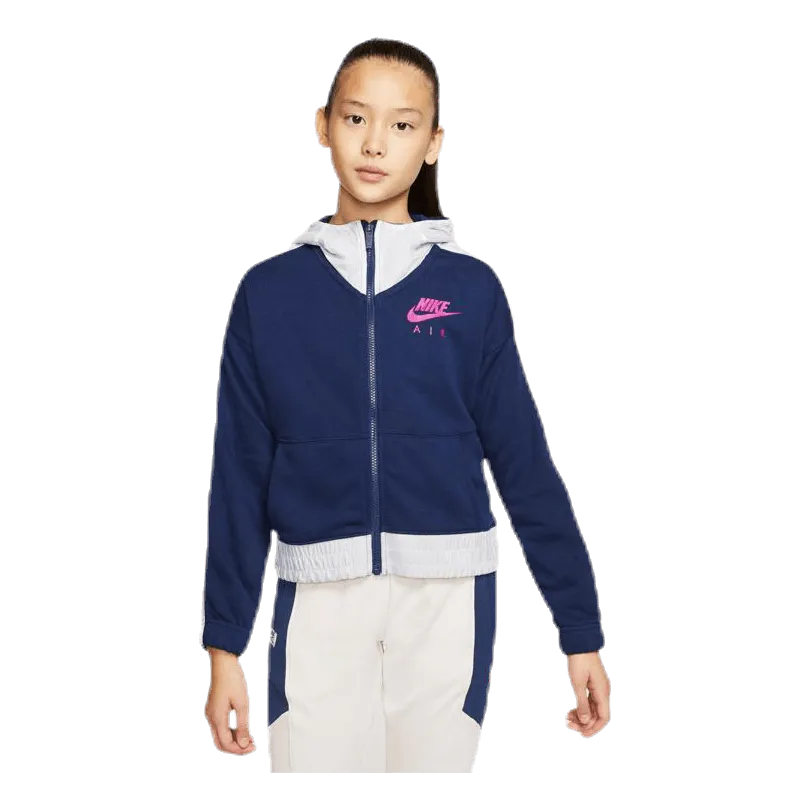 Nike Air Front Zip Junior Blue/Pink