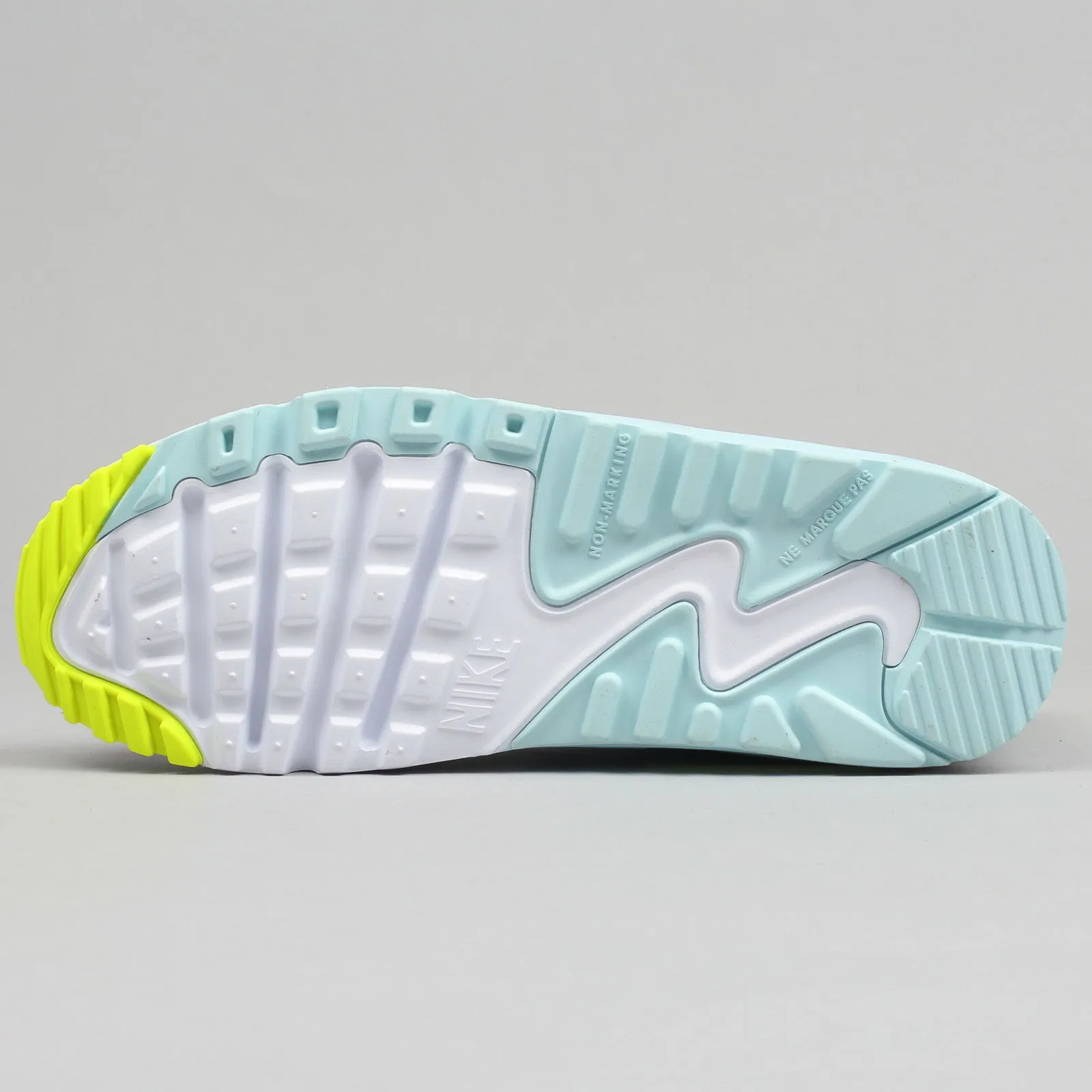 Nike Air Max 90 Leather "Glacier Blue Volt" GS