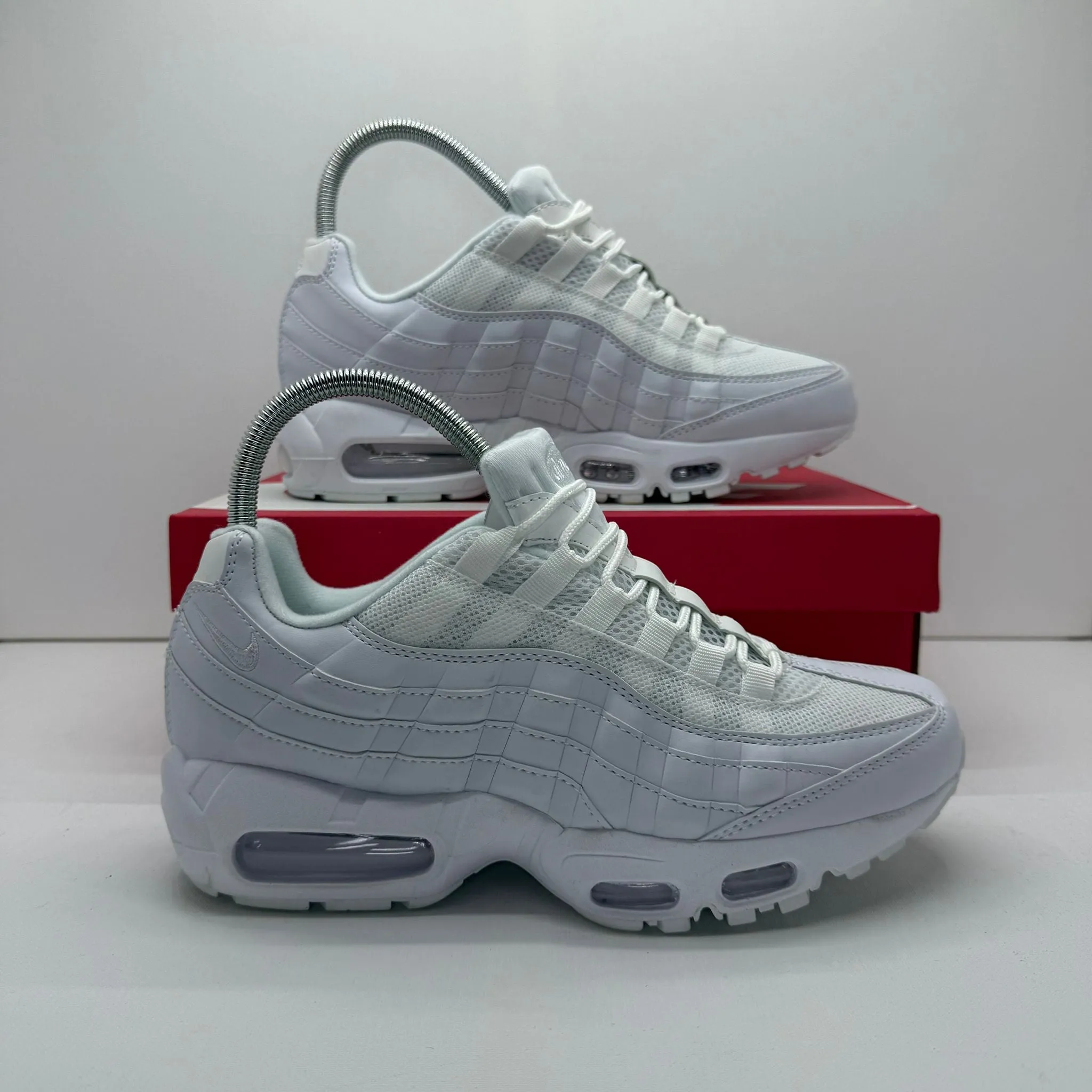 NIKE AIR MAX 95 ALL WHITE 