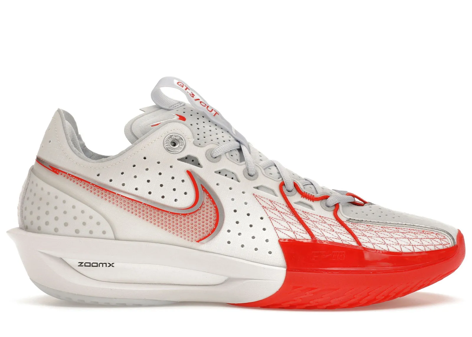 Nike Air Zoom GT Cut 3 White Picante Red