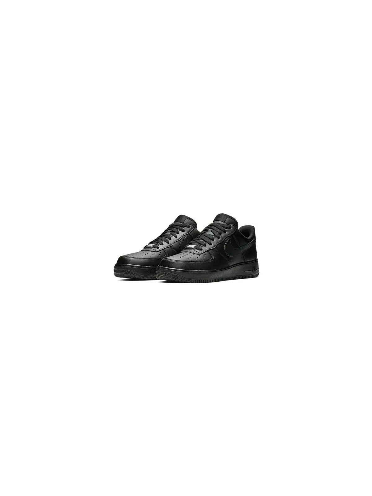 NIKE AIRFORCE ONE TRIPLE BLACK