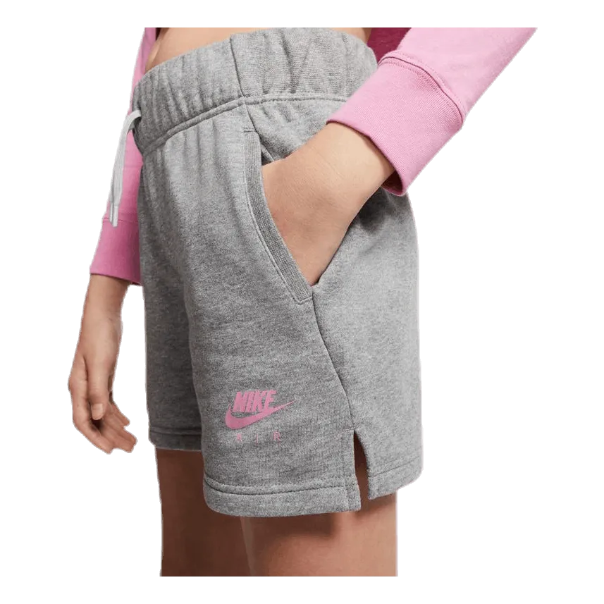 Nike Girls Air Shorts Grey