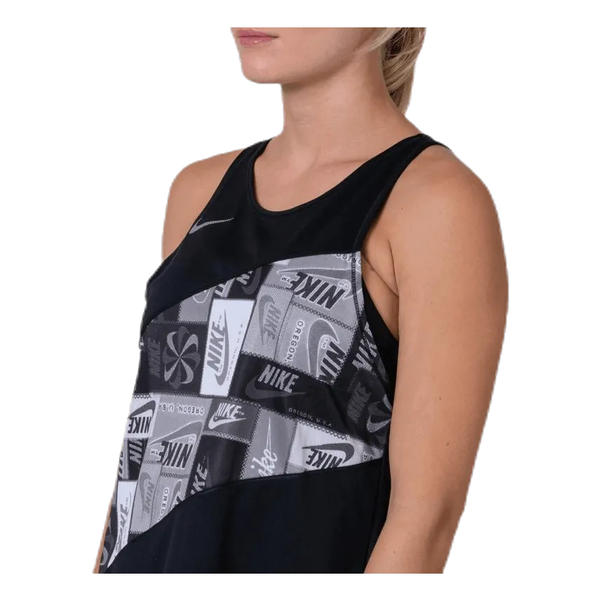Nike Icon Clash Singlet Black