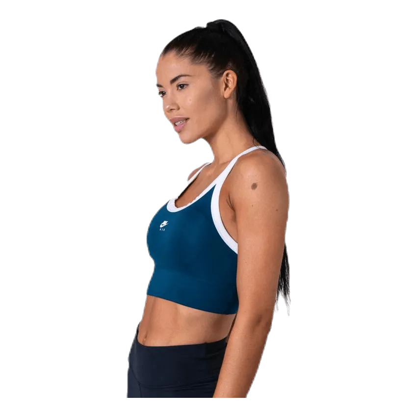 Nike Medium Pad Air Bra Blue/White