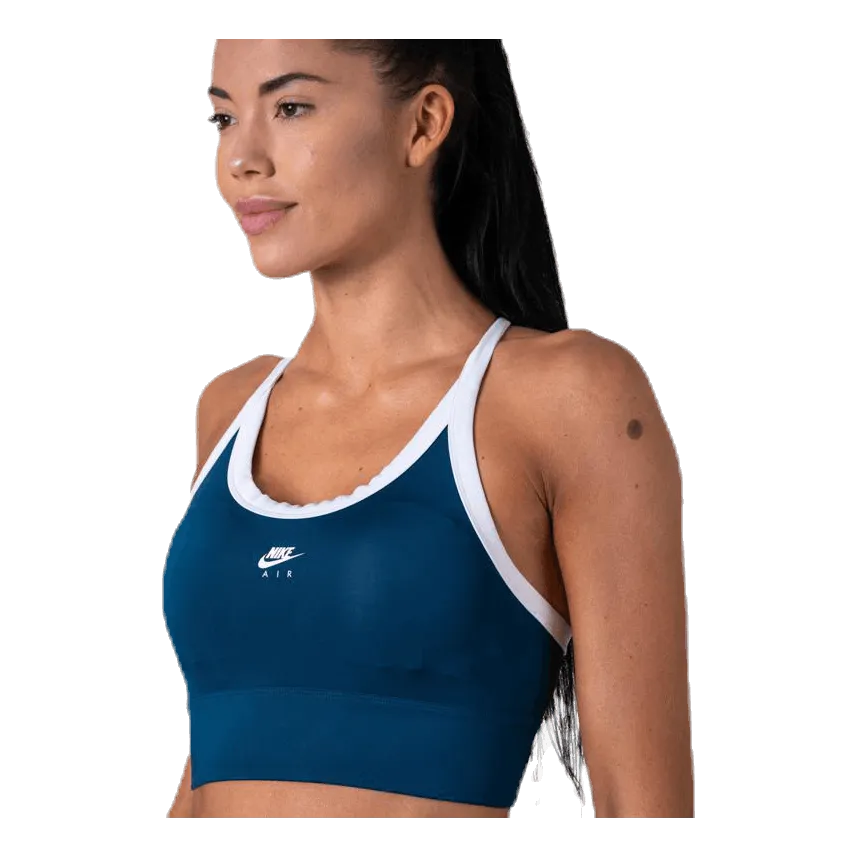Nike Medium Pad Air Bra Blue/White