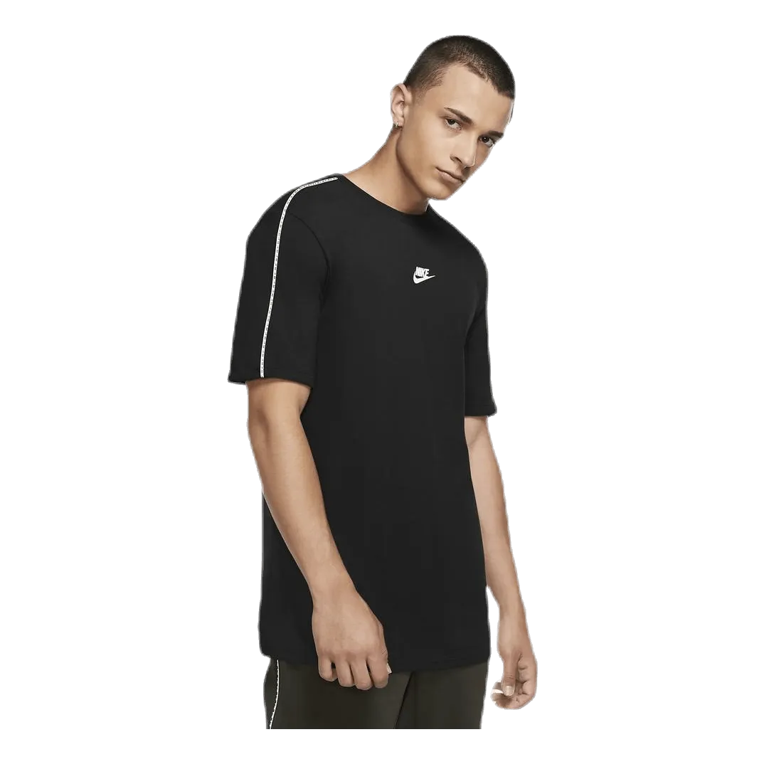 Nike Nsw Repeat Top Ss Black