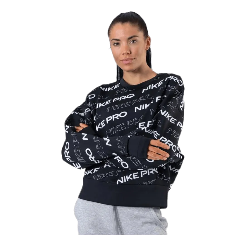 Nike Pro Cln Fleece Crew Black