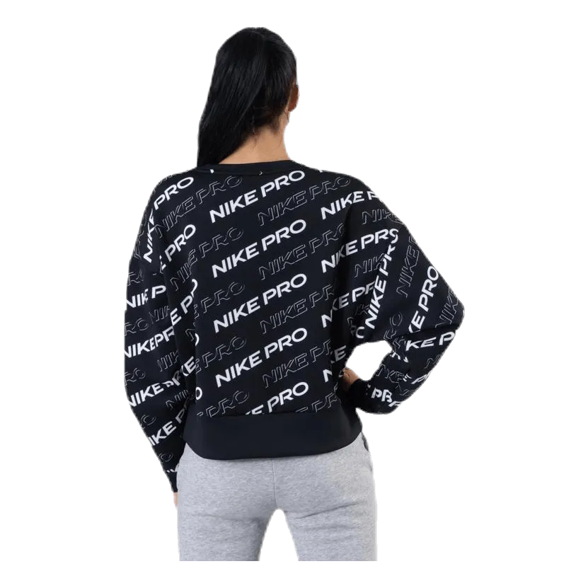 Nike Pro Cln Fleece Crew Black