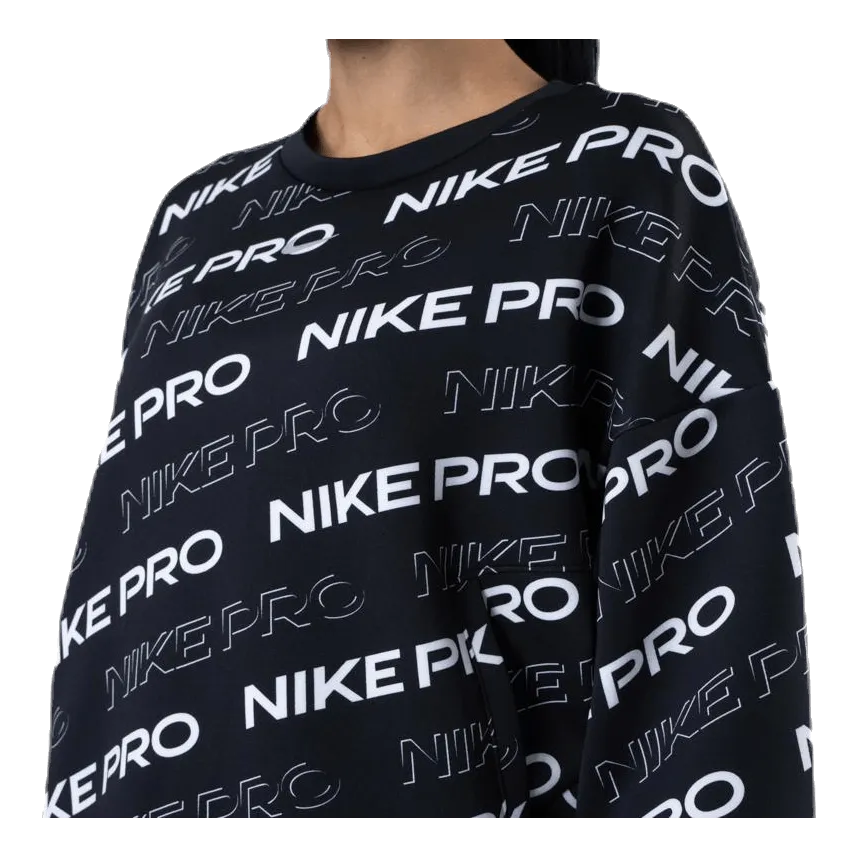 Nike Pro Cln Fleece Crew Black