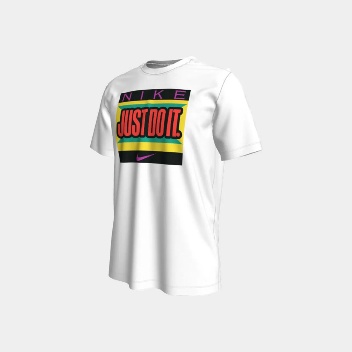 NIKE TSHIRT DRI FIT  JUST DO IT WHITE