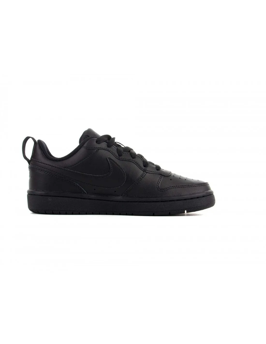 NIKE  ZAPATILLAS NEGRAS COURT BOROUGH LOW 2 (GS) NIñO/A
