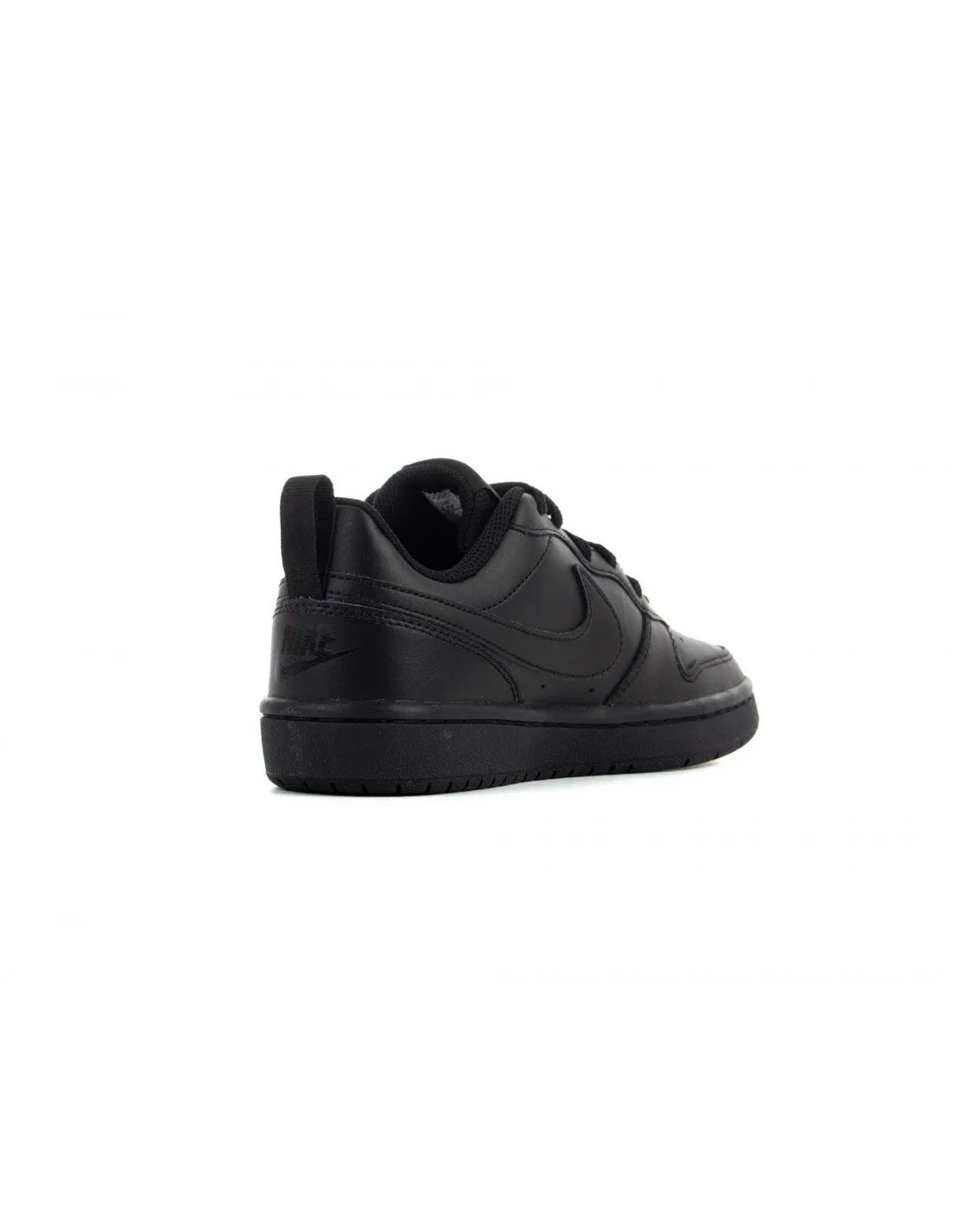 NIKE  ZAPATILLAS NEGRAS COURT BOROUGH LOW 2 (GS) NIñO/A