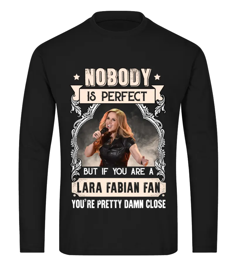 NOBODY IS PERFECT BUT IF YOU ARE A THE OSMONDS FAN YOU'RE PRETTY DAMN CLOSE Camiseta de manga larga Unisex