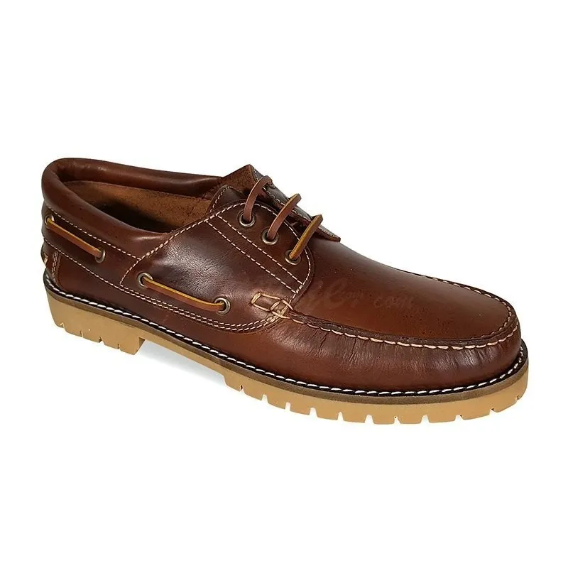 Náuticos de Hombre Piel 200 Cuero, de Casual Shoes