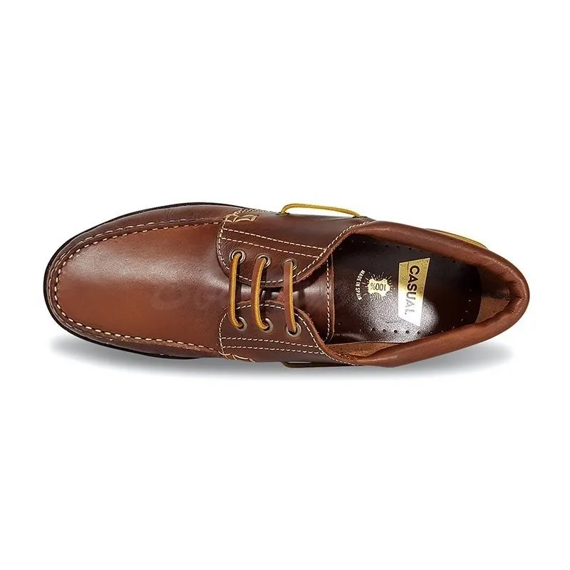 Náuticos de Hombre Piel 200 Cuero, de Casual Shoes