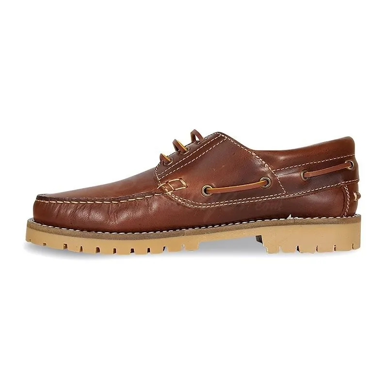 Náuticos de Hombre Piel 200 Cuero, de Casual Shoes