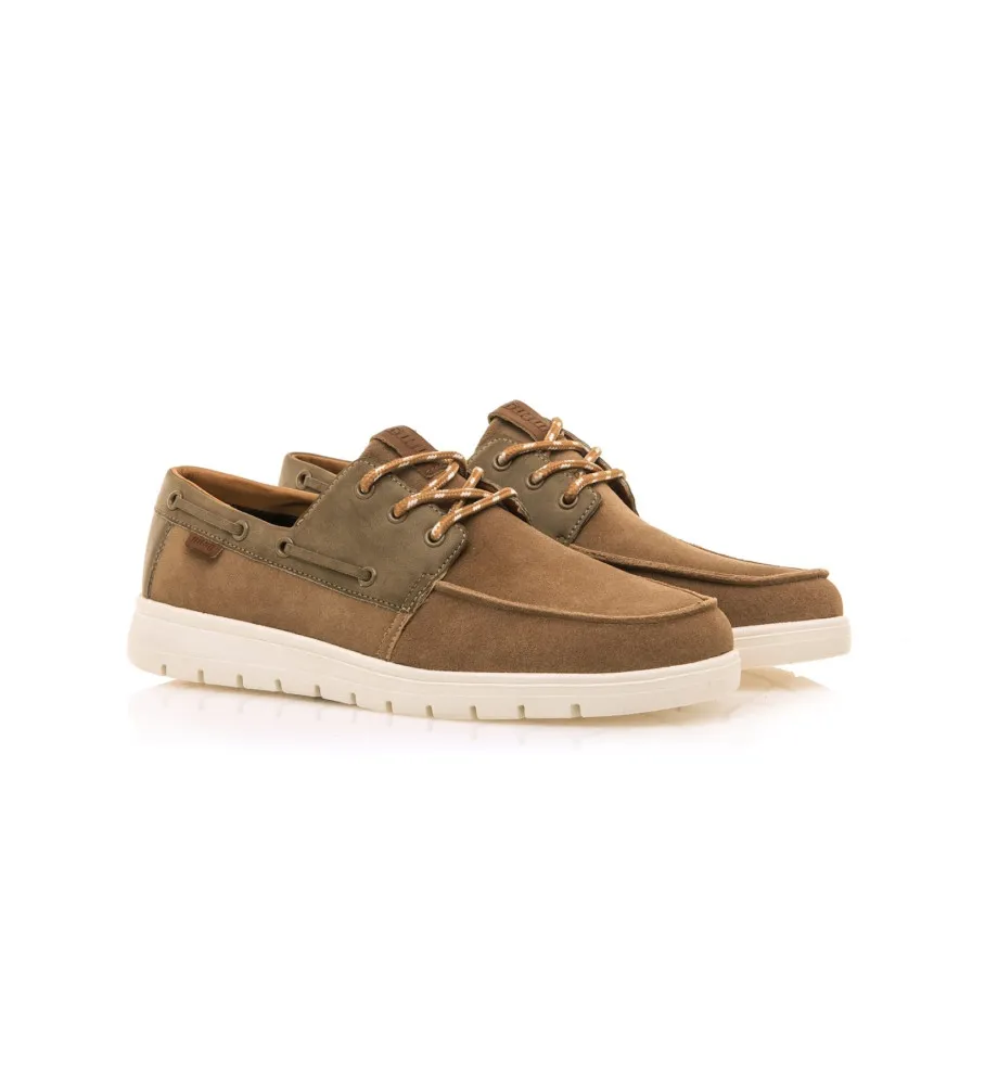 Náuticos de Piel Denver marrón