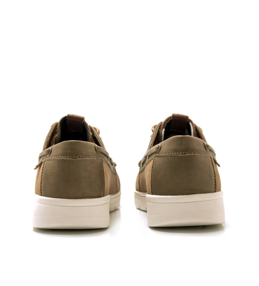 Náuticos de Piel Denver marrón