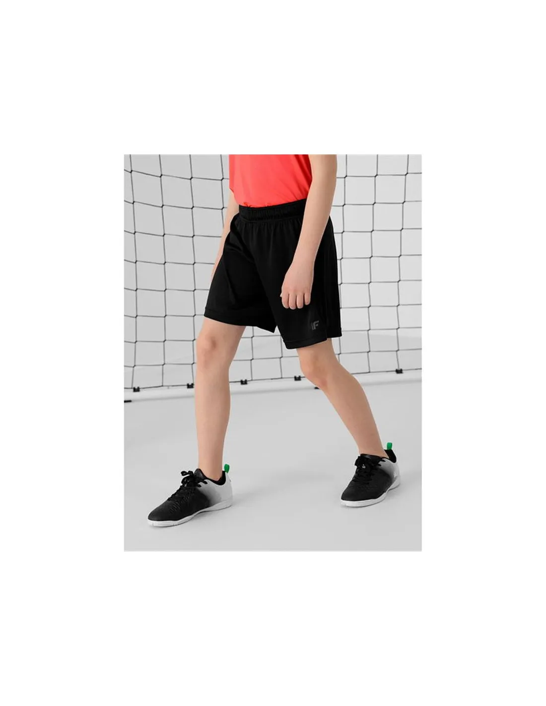 PANTALONES CORTOS 4F HJL22JSKMTR001 NIñOS BLACK