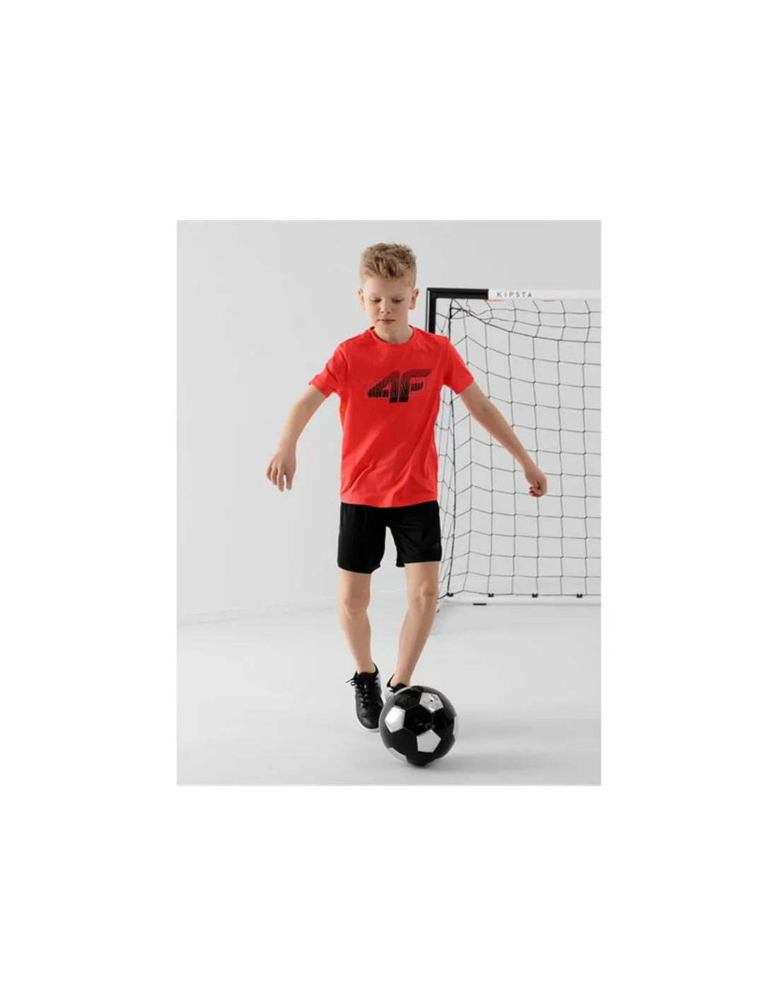 PANTALONES CORTOS 4F HJL22JSKMTR001 NIñOS BLACK