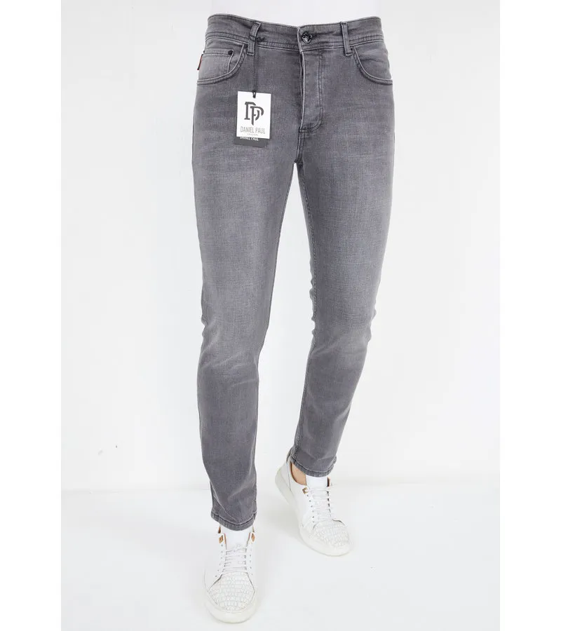 PANTALONES VAQUEROS PARA HOMBRE  A61.G  GRIS