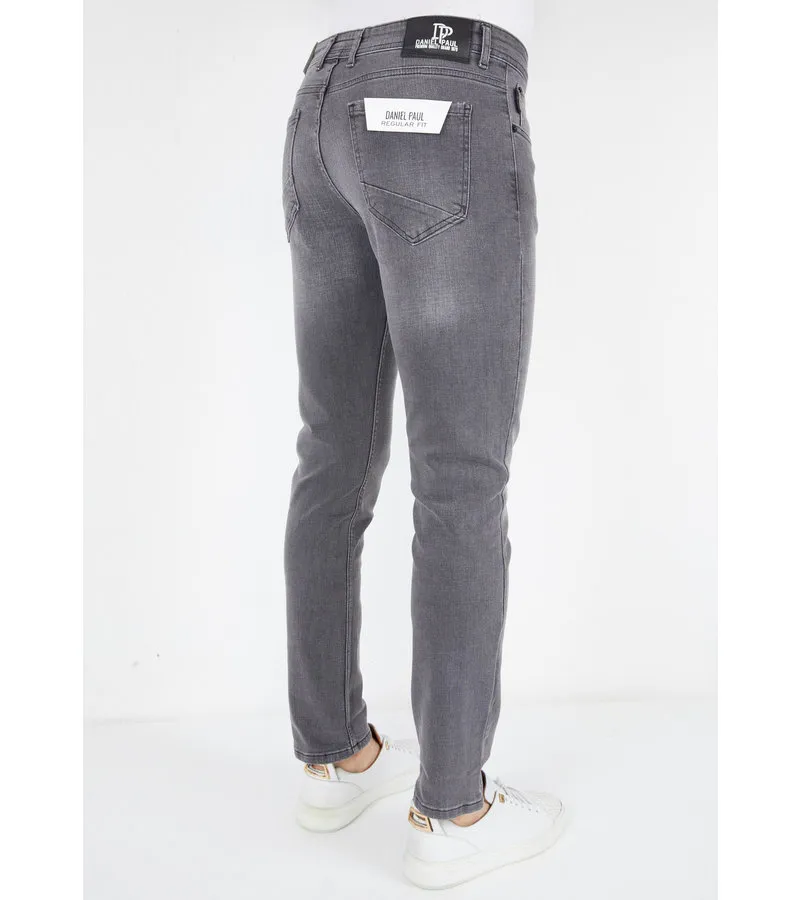 PANTALONES VAQUEROS PARA HOMBRE  A61.G  GRIS
