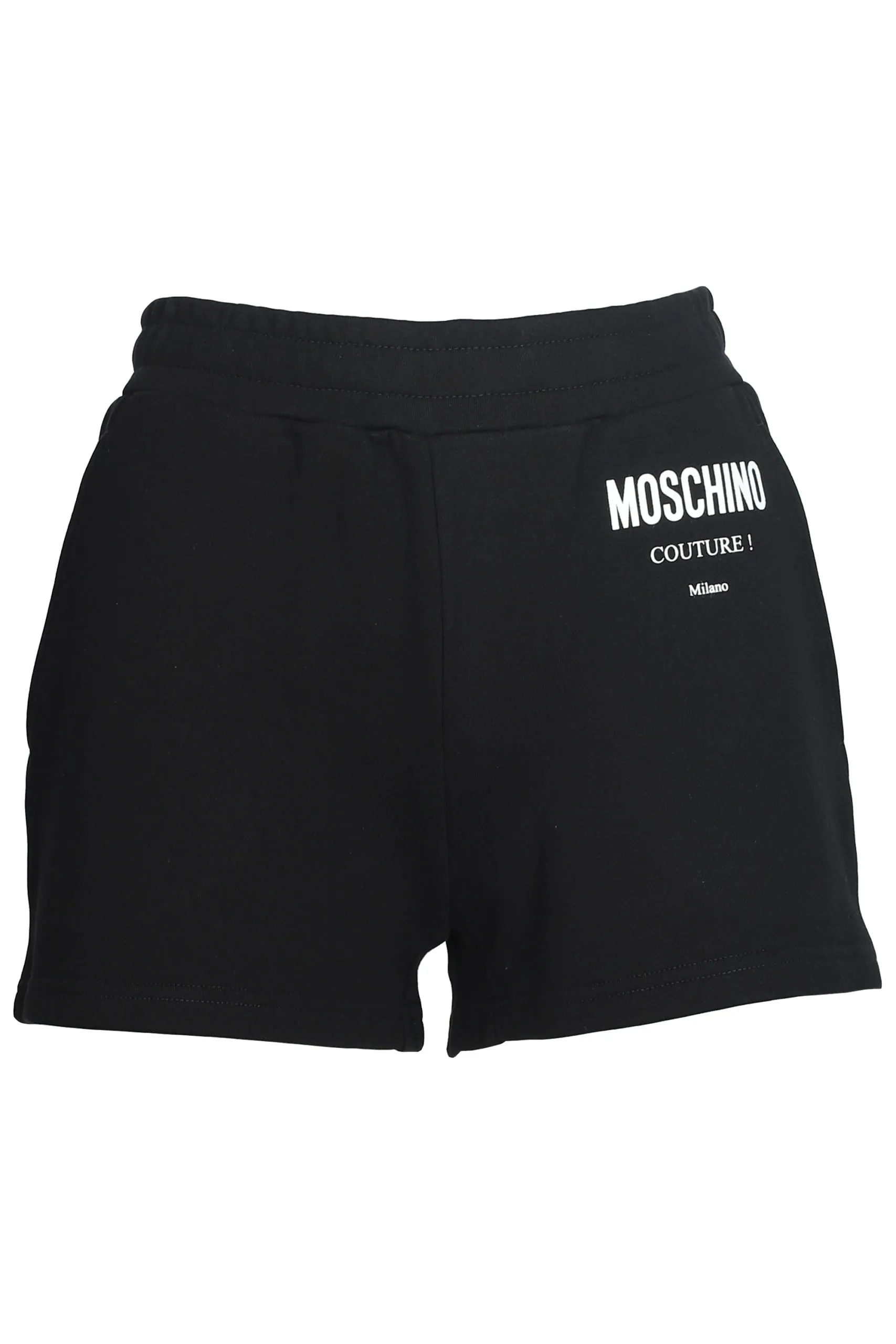 Pantalón corto negro con logo